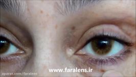 لنز رنگی فرشلوک Colors Hazel  فرالنز