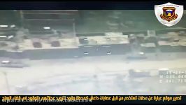 انهدام مواضع داعش توسط هواپیمای CH4 در شهر بعاج