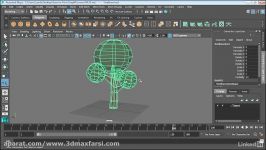 آموزش صفر تا صد مدل سازی مایا ابزار بولین maya modeling Boolean