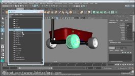 آموزش کار پنجره هایراکی مایا مدلینگ پیشرفته maya modeling hierarchies