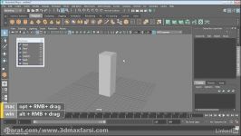 آموزش مدلسازی غیر خطی مایا کار دفورمور maya Modeling deformers