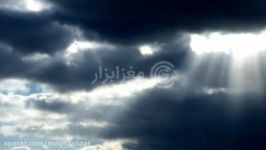 مجموعه فوتیج تایم لپس ابرها در آسمان