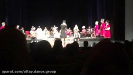 کنسرت رقص آذربایجانی در تالار وحدت گروه آلتای علی فرشچی