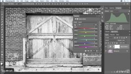 آموزش سفارشی سازی تبدیل تصاویر سیاه سفید photoshop black white