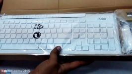 Rapoo 8200P Wireless Keyboard + Mouse  Unboxing  Initial Setup