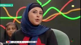 آزاده صمدی در «خندوانه» رامبد جوان را خنگ خطاب کرد