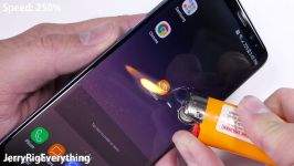 Galaxy S8 Durability Test  Scratch Burn and BEND tested