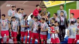 اعتراض پدر هادی نوروزی در جشن قهرمانی پرسپولیس