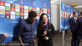 BEHIND THE SCENES Dani Alves returns to Barcelona