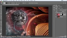 آموزش استفاده Photoshop CC gradients برای ترکیب تصاویر blend images