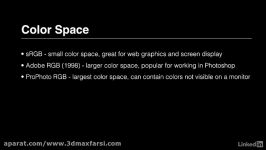 آموزش آشنایی مفهموم فضای رنگی photoshop color space