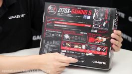 GIGABYTE 100 Series  GA Z170X Gaming 5 Unboxing