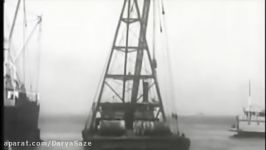 Very rare video  Underwater cable laying  Must watch