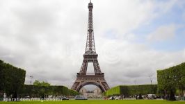 مجموعه فوتیج تایم لپس برج ایفل در پاریس
