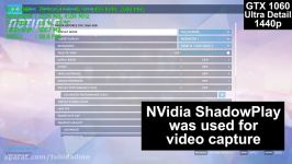 Overwatch  GTX 1060 vs 1070 vs 1080  1440p vs 2160p  i7 7700k  Benchmark