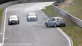 Nürburgring CRASH Carfreitag 2015 Peugeot 206 03.04.2015 Nordschleife