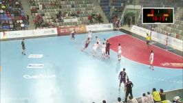 Qatar 23 22 Iran  Asian Handball Championship 2014