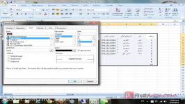 فیلم آموزشی کار Fomat cells در Excel 2007  قسمت سوم