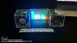 Assembling Music Spectrum Led Flash and Amplifier Speaker  P1