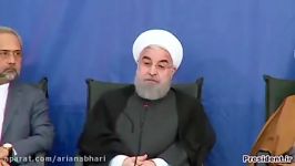 سخنرانی حسن روحانی در شیرازبرای دشمنی دولت دروغ نگویید