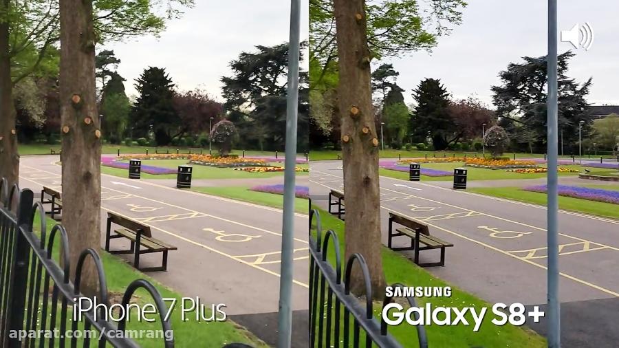 مقایسه دوربین Samsung Galaxy S8 Plus iPhone 7 Plus