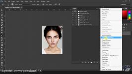 آموزش اکشن فتوشاپ ساخت پرتره انتزاعی