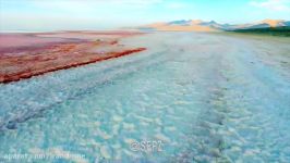Urmia Namak Lake  دریاچه نمک ارومیه