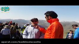 صعود کوهنوردان طرقبه شاندیز به قله کنگ دکتر سعیدی