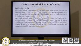 3 Comprehension of Additive Manufacturing  Ch1 V3 Application Levels  Direct Processes