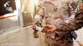 خنثی سازی تله های انفجاری داعش در موصل توسط ارتش عراق