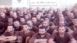 تروریست های داعشی دستگیر شده در موصل