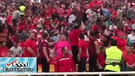 فیلم شعار تماشاگران پس باخت پرسپولیس