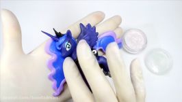 Making Princess Moon. My Little Pony. MLP ✿ Polymer clay Tutorial fimo ✿ Irina