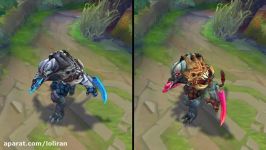 Headhunter Rengar Chroma Skins