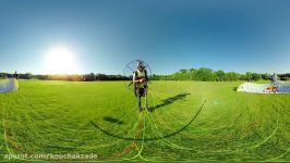 Stunning 360° Paramotor Flight Above Iguazu Falls w Rafael Goberna