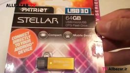 آنباکسینگ فلش مموری Patriot Stellar 64GB USB 3.0