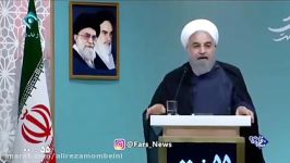 کنایه روحانی خطاب به قالیباف کپی برداری ناشیانه نکنیم