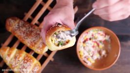 Bread Cones Recipe