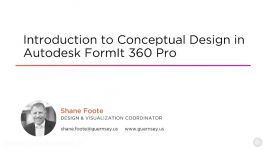 دانلود آموزش جامع نرم افزار Autodesk FormIt 360 طراحی