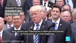 USA Donald Trump savoure l’abrogation de l’Obamacare