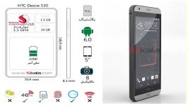 فیلم 360 درجه مشخصات HTC Desire 530