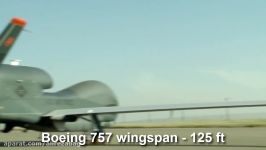 U.S. Air Force Spy Drone • Wingspan Greater Than Boeing 757