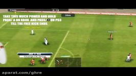 tutorial pes 2013 tendangan bebas free kick tutorial