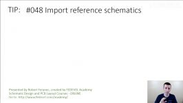 TIP #048 Import reference schematics