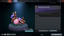 5417  Dota 2 TI7 Courier  HERMES THE HERMIT CRAB 9 Styles