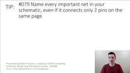 TIP #079 Name every important net in your schematic even if ...