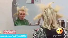 دوربین مخفی فوق العاده خنده دار در آرایشگاه بانوان
