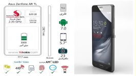 فیلم 360 درجه مشخصات Asus Zenfone AR