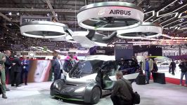 Airbus Shows of a Modular Self Flying Car Concept