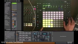 ایبلتون پوش ۲ Ableton Push 2  کار درام رک ۱ Drum Rack 1  جلسه ۳